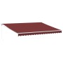 Toldo retráctil manual burdeos 450x300 cm von , Markisen - Ref: Foro24-3215296, Preis: 332,01 €, Rabatt: %