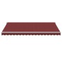 Toldo retráctil manual burdeos 450x300 cm von , Markisen - Ref: Foro24-3215296, Preis: 332,01 €, Rabatt: %