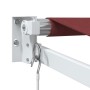 Toldo retráctil manual burdeos 450x300 cm von , Markisen - Ref: Foro24-3215296, Preis: 332,01 €, Rabatt: %