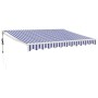 Toldo retráctil automático azul y blanco 3x2,5 m von , Markisen - Ref: Foro24-3154471, Preis: 326,22 €, Rabatt: %