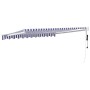Toldo retráctil automático azul y blanco 3x2,5 m von , Markisen - Ref: Foro24-3154471, Preis: 326,22 €, Rabatt: %