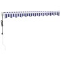 Toldo retráctil automático azul y blanco 3x2,5 m von , Markisen - Ref: Foro24-3154471, Preis: 326,22 €, Rabatt: %