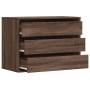 Cajonera de esquina madera ingeniería marrón roble 80x41x58 cm by , Drawers - Ref: Foro24-852858, Price: 111,60 €, Discount: %