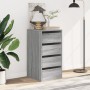 Cajonera de esquina madera ingeniería gris Sonoma 40x41x76 cm von , Schubladen - Ref: Foro24-852866, Preis: 78,77 €, Rabatt: %