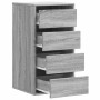 Cajonera de esquina madera ingeniería gris Sonoma 40x41x76 cm von , Schubladen - Ref: Foro24-852866, Preis: 78,77 €, Rabatt: %