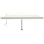 Toldo de pie automático crema 500x350 cm by , Awnings - Ref: Foro24-3069867, Price: 684,21 €, Discount: %
