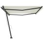 Toldo de pie automático crema 500x350 cm by , Awnings - Ref: Foro24-3069867, Price: 684,21 €, Discount: %