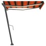 Toldo automático LED sensor de viento naranja marrón 350x250 cm von , Markisen - Ref: Foro24-3069735, Preis: 622,00 €, Rabatt: %