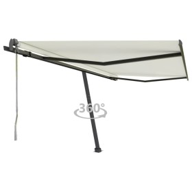 Toldo de pie automático crema 400x350 cm von , Markisen - Ref: Foro24-3069827, Preis: 574,35 €, Rabatt: %