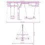 Set de columpios con columpio, cuerda discos y columpio redondo von , Schaukeln und Spielgeräte - Ref: Foro24-3283633, Preis:...