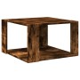 Mesa de centro madera ingeniería roble ahumado 51,5x51,5x30 cm by , Coffee table - Ref: Foro24-848140, Price: 43,78 €, Discou...