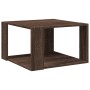 Mesa de centro madera ingeniería marrón roble 51,5x51,5x30 cm by , Coffee table - Ref: Foro24-848142, Price: 43,78 €, Discoun...