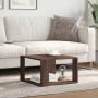 Mesa de centro madera ingeniería marrón roble 51,5x51,5x30 cm by , Coffee table - Ref: Foro24-848142, Price: 43,78 €, Discoun...