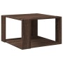 Mesa de centro madera ingeniería marrón roble 51,5x51,5x30 cm by , Coffee table - Ref: Foro24-848142, Price: 43,78 €, Discoun...