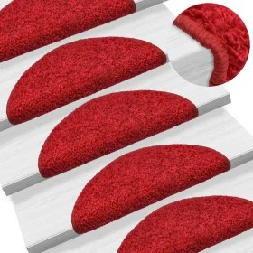 Stair mats 10 units red 56x17x3 cm by vidaXL, Stair mats - Ref: Foro24-149797, Price: 49,33 €, Discount: %