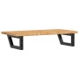 Estante de lavabo de pared de acero y madera maciza de roble von , Badezimmerwaschtische - Ref: Foro24-3302339, Preis: 82,75 ...