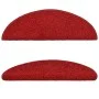 Stair mats 10 units red 56x17x3 cm by vidaXL, Stair mats - Ref: Foro24-149797, Price: 49,31 €, Discount: %