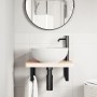 Soportes estante de lavabo 2 uds rectangular acero negro von , Stützen und Querstangen - Ref: Foro24-4007269, Preis: 31,45 €,...