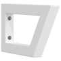 Soportes estante de lavabo 2 unidades trapecio acero blanco von , Stützen und Querstangen - Ref: Foro24-4007276, Preis: 28,30...