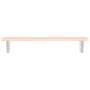 Estante de lavabo de pared de acero y madera maciza de roble by , bathroom vanities - Ref: Foro24-3302550, Price: 79,92 €, Di...