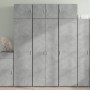 Aparador alto madera de ingeniería gris hormigón 70x42,5x185 cm von , Sideboards - Ref: Foro24-3281423, Preis: 187,96 €, Raba...