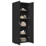 Aparador alto madera de ingeniería negro 70x42,5x185 cm von , Sideboards - Ref: Foro24-3281421, Preis: 201,49 €, Rabatt: %