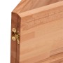 Estante de lavabo de pared de acero y madera maciza de haya by , bathroom vanities - Ref: Foro24-3302457, Price: 196,25 €, Di...