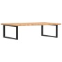 Estante de lavabo de pared de acero y madera maciza de roble von , Badezimmerwaschtische - Ref: Foro24-3302481, Preis: 136,52...