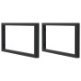 Estante de lavabo de pared de acero y madera maciza de haya by , bathroom vanities - Ref: Foro24-3302525, Price: 134,81 €, Di...