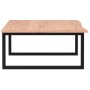 Estante de lavabo de pared de acero y madera maciza de roble von , Badezimmerwaschtische - Ref: Foro24-3302649, Preis: 101,47...