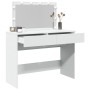 Tocador con luces LED blanco 100x40x120 cm von , Schlafzimmerkommoden - Ref: Foro24-848206, Preis: 140,24 €, Rabatt: %
