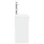 Tocador con luces LED blanco 100x40x120 cm von , Schlafzimmerkommoden - Ref: Foro24-848206, Preis: 140,24 €, Rabatt: %