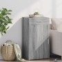 Aparador de madera de ingeniería gris Sonoma 50x42,5x93 cm by , Sideboards - Ref: Foro24-846297, Price: 84,55 €, Discount: %