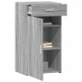 Aparador de madera de ingeniería gris Sonoma 50x42,5x93 cm by , Sideboards - Ref: Foro24-846297, Price: 84,55 €, Discount: %