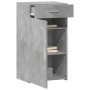 Aparador de madera de ingeniería gris hormigón 50x42,5x93 cm by , Sideboards - Ref: Foro24-846295, Price: 103,67 €, Discount: %