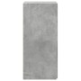 Aparador de madera de ingeniería gris hormigón 50x42,5x93 cm by , Sideboards - Ref: Foro24-846295, Price: 103,67 €, Discount: %