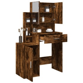 Tocador con mueble roble ahumado 80x35x132 cm von , Schlafzimmerkommoden - Ref: Foro24-848238, Preis: 115,81 €, Rabatt: %