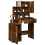 Tocador con mueble roble ahumado 80x35x132 cm by , Bedroom Dressers - Ref: Foro24-848238, Price: 118,13 €, Discount: %