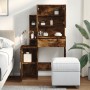 Tocador con mueble roble ahumado 80x35x132 cm by , Bedroom Dressers - Ref: Foro24-848238, Price: 118,13 €, Discount: %