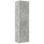 Aparador de madera de ingeniería gris hormigón 50x42,5x185 cm von , Sideboards - Ref: Foro24-3281416, Preis: 159,38 €, Rabatt: %