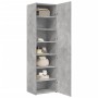 Aparador de madera de ingeniería gris hormigón 50x42,5x185 cm von , Sideboards - Ref: Foro24-3281416, Preis: 159,38 €, Rabatt: %