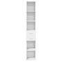 Aparador de madera de ingeniería blanco 30x42,5x185 cm by , Sideboards - Ref: Foro24-846236, Price: 117,33 €, Discount: %