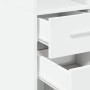 Aparador de madera de ingeniería blanco 30x42,5x185 cm by , Sideboards - Ref: Foro24-846236, Price: 117,33 €, Discount: %