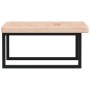 Estante de lavabo de pared de acero y madera maciza de roble by , bathroom vanities - Ref: Foro24-3302469, Price: 120,07 €, D...
