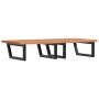 Estante de lavabo de pared de acero y madera maciza de haya by , bathroom vanities - Ref: Foro24-3302455, Price: 147,39 €, Di...