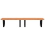 Estante de lavabo de pared de acero y madera maciza de haya by , bathroom vanities - Ref: Foro24-3302455, Price: 147,39 €, Di...