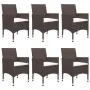 Braunes 7-teiliges Garten-Essset von vidaXL, Gartensets - Ref: Foro24-3067768, Preis: 538,23 €, Rabatt: %