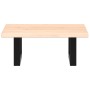Estante de lavabo de pared de acero y madera maciza de roble von , Badezimmerwaschtische - Ref: Foro24-3302533, Preis: 58,59 ...