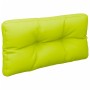 Cojín para sofá de palets de tela verde brillante 80x40x12 cm by , Cushions for chairs and sofas - Ref: Foro24-360612, Price:...