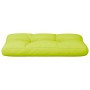 Cojín para sofá de palets de tela verde brillante 80x40x12 cm by , Cushions for chairs and sofas - Ref: Foro24-360612, Price:...